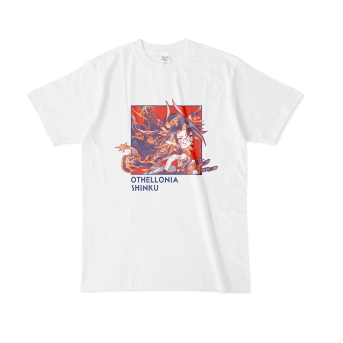 ちびキャラ「真紅」 デザインTシャツ(L/ホワイト)