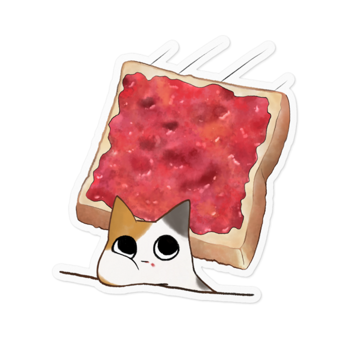 ステッカー - 100 x 100 (mm)