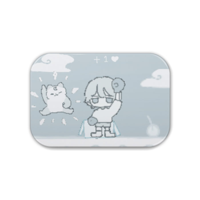 缶バッジ - 角丸 76x51mm