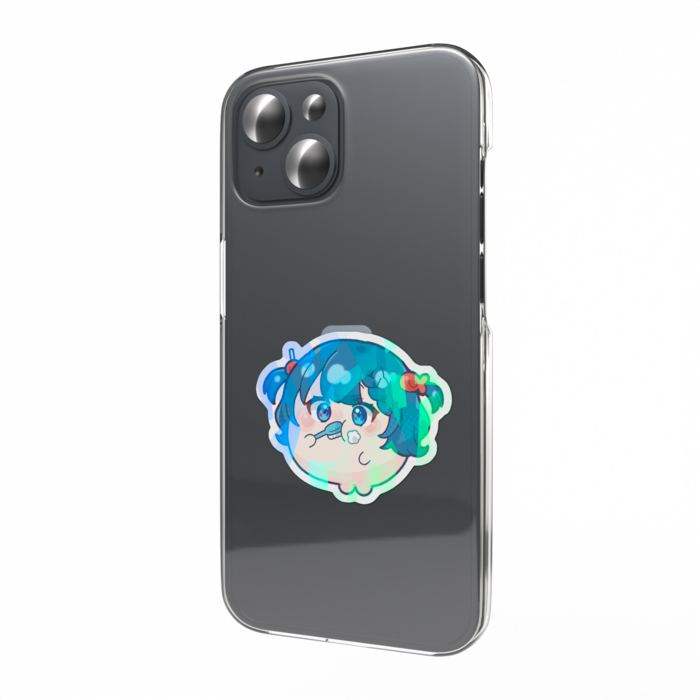 ホログラムスマホステッカー - 縦