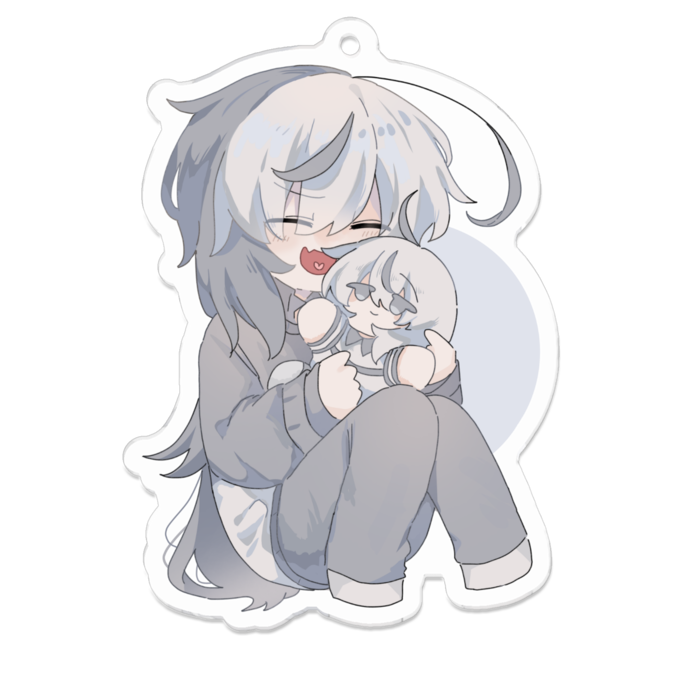 アクリルキーホルダー - 70 x 70 (mm)