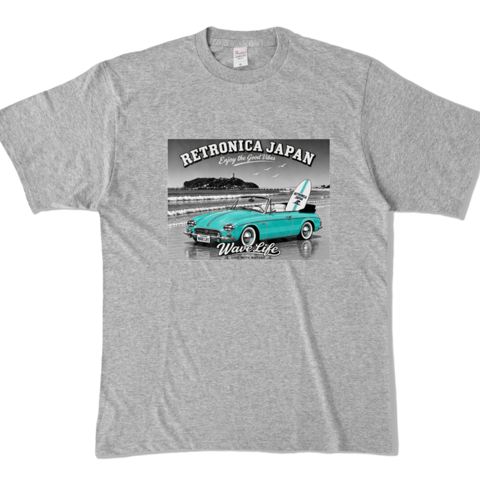 カラーTシャツ - XL - 杢グレー (濃色)