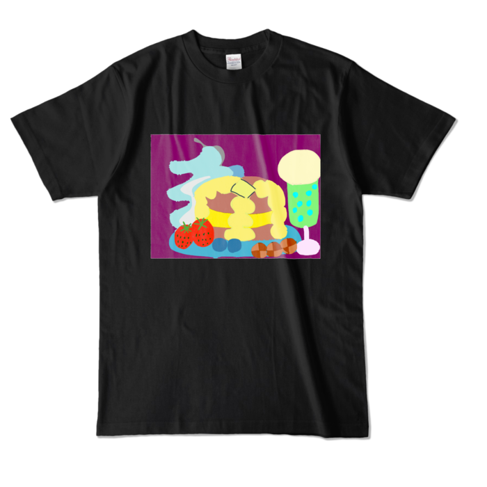 カラーTシャツ - L - ブラック (濃色)