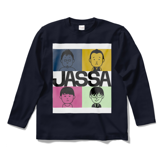 JASSAロングスリーブTシャツネイビー - S - ネイビー