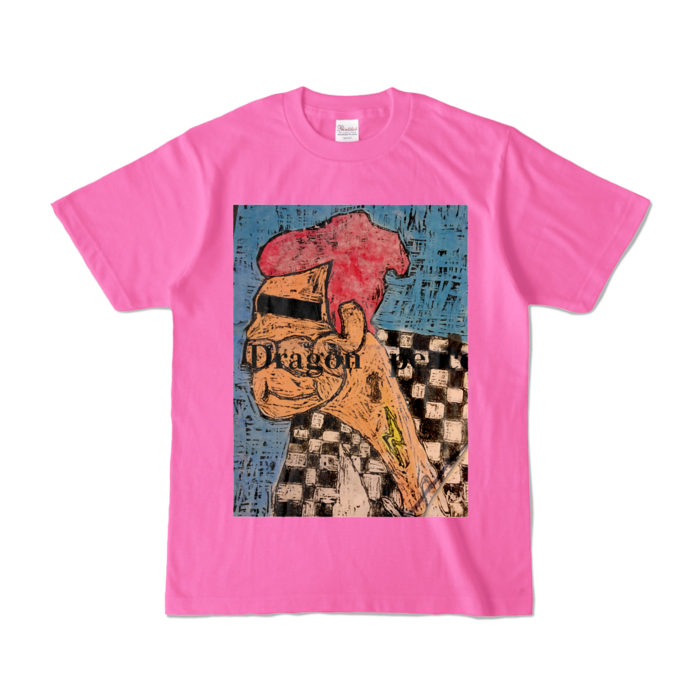 カラーTシャツ - S - 江戸っ子ピンク (濃色)