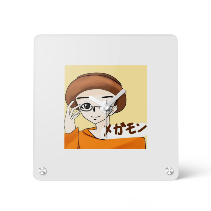 アクリル時計 - 150x150mm