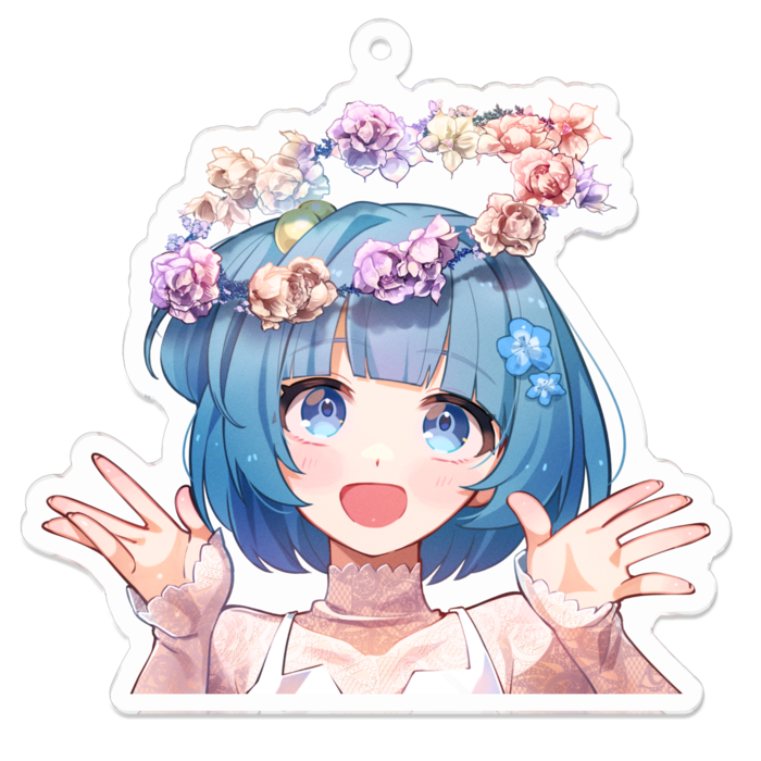 アクリルキーホルダー - 70 x 70 (mm)