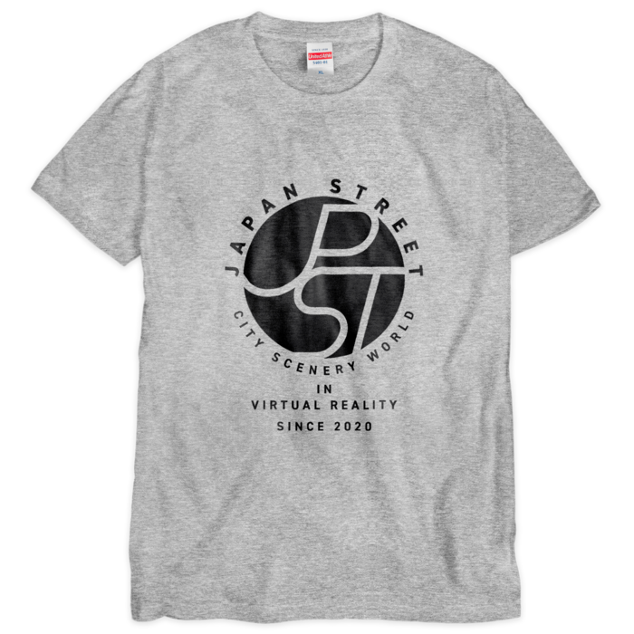 Tシャツ（シルクスクリーン印刷） - XL - 1色 - ミックスグレー