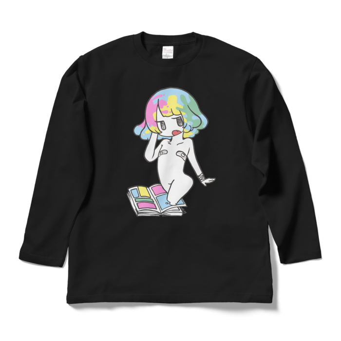ロングスリーブTシャツ - L - ブラック