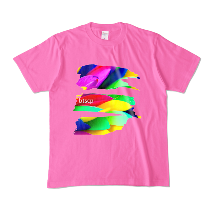 カラーTシャツ - M - ピンク (濃色)