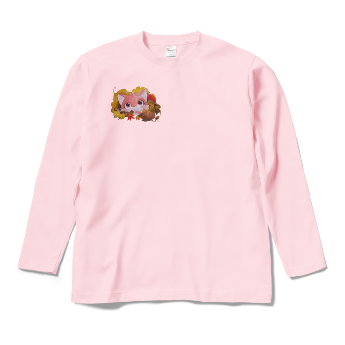 ロングスリーブTシャツ - M - ライトピンク(2)