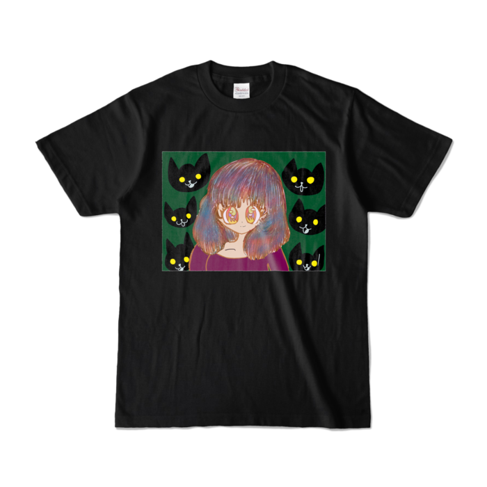 カラーTシャツ - S - ブラック (濃色)