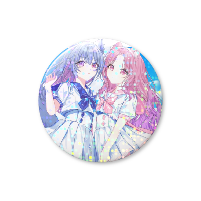 ホログラム缶バッジ - 25mm