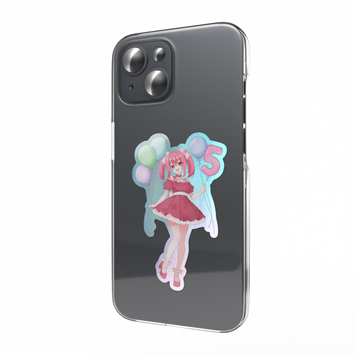 オーロラスマホステッカー - W55 × H91mm 以内