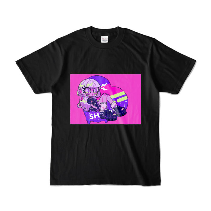 カラーTシャツ - S - ブラック (濃色)