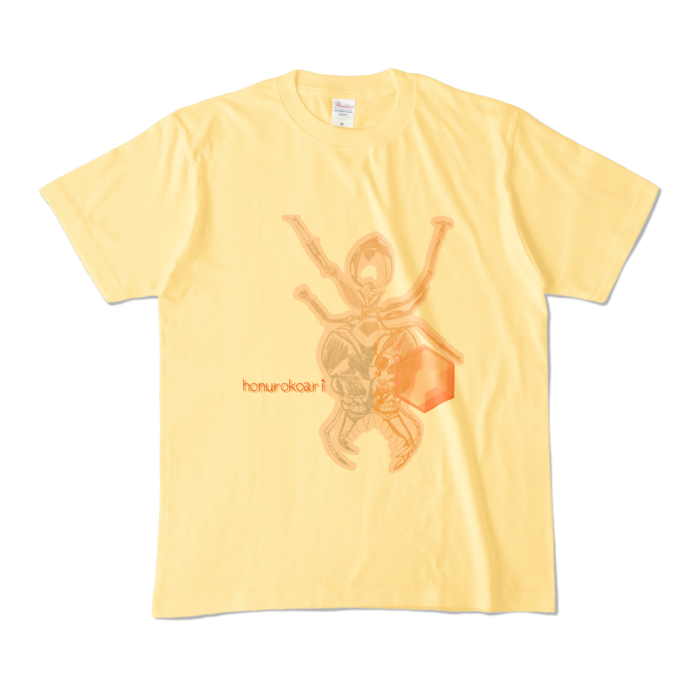 カラーTシャツ - M - ライトイエロー (淡色)