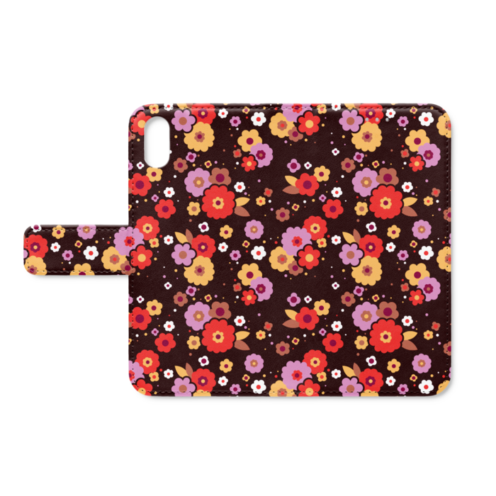 手帳型iPhoneケース - iPhone XS / X - ストラップ穴 なし