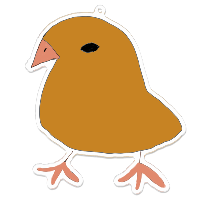 アクリルキーホルダー - 100 x 100 (mm)