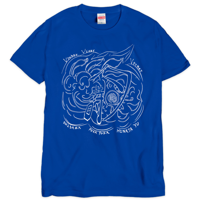 Tシャツ（青白） - XL - 1色(2)