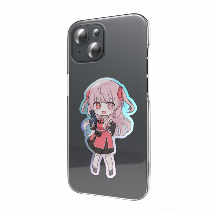 オーロラスマホステッカー C