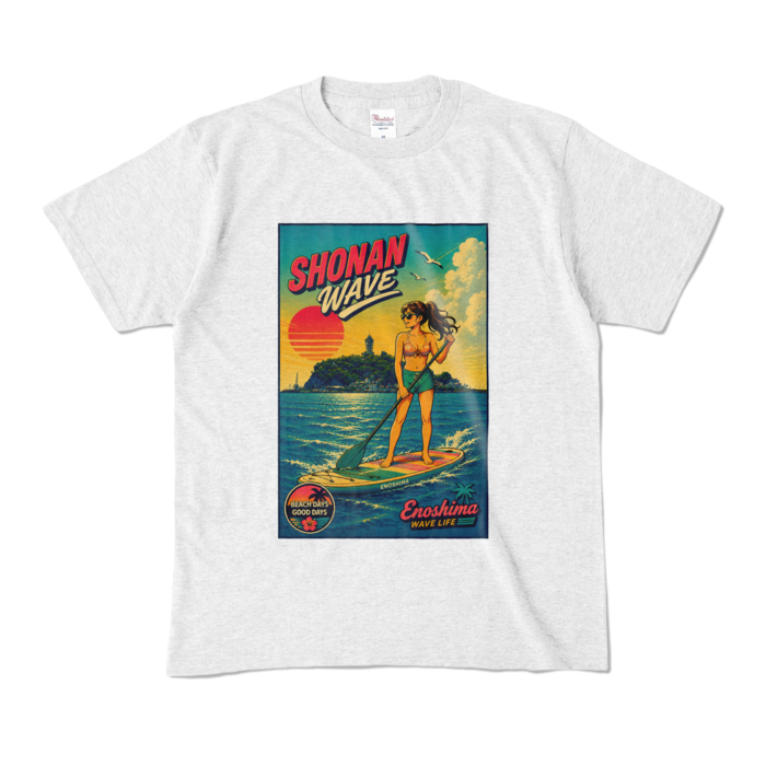 カラーTシャツ - M - アッシュ (淡色)