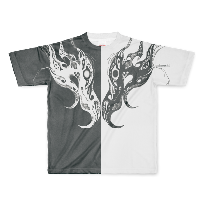 フルグラフィックTシャツ - L - 正面印刷のみ