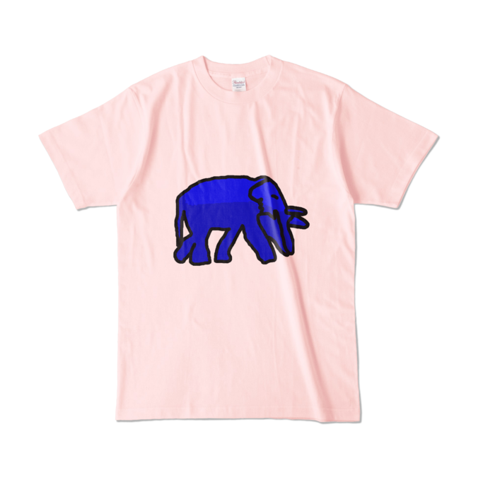 カラーTシャツ - L - ライトピンク （淡色）