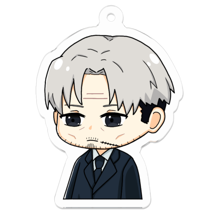 アクリルキーホルダー - 50 x 50 (mm)