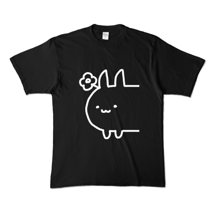カラーTシャツ - XL - ブラック (濃色)