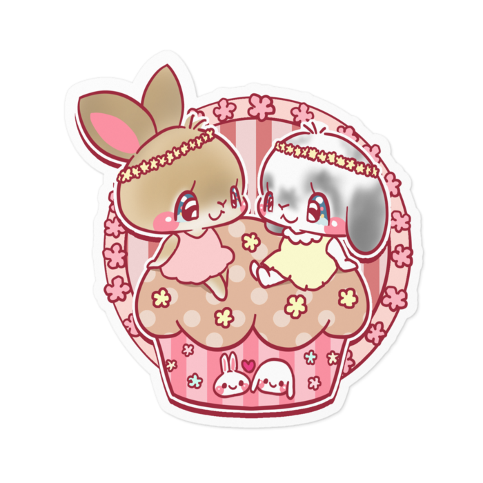 ステッカー - 100 x 100 (mm)