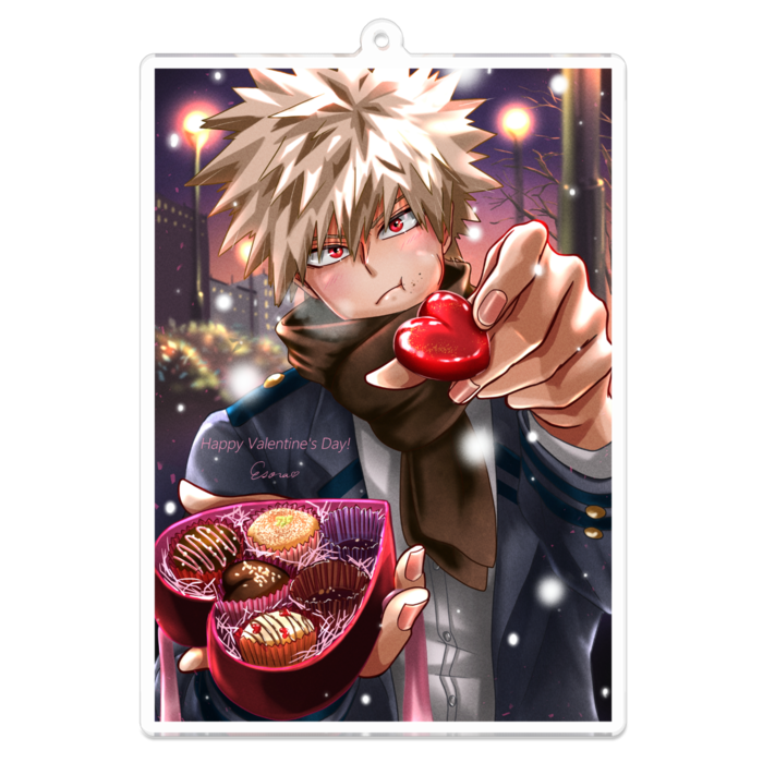 アクリルキーホルダー - 100 x 100 (mm)