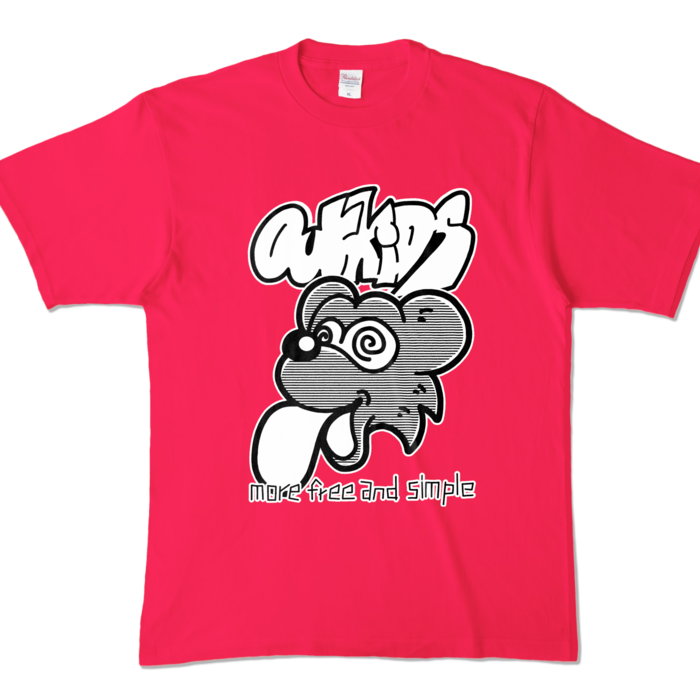 カラーTシャツ - XL - ホットピンク (濃色)