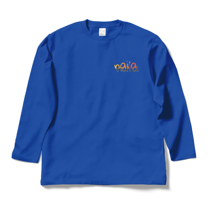ロングスリーブTシャツ - L - ロイヤルブルー
