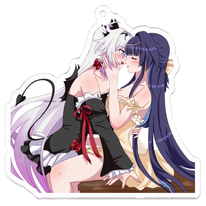 アクリルキーホルダー - 70 x 70 (mm)