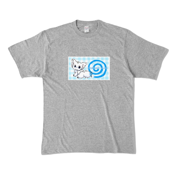 カラーTシャツ - XL - 杢グレー (濃色)