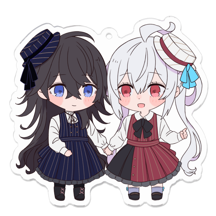 マトデルお出かけ アクリルキーホルダー 70 70mm でるしょっぷ Booth