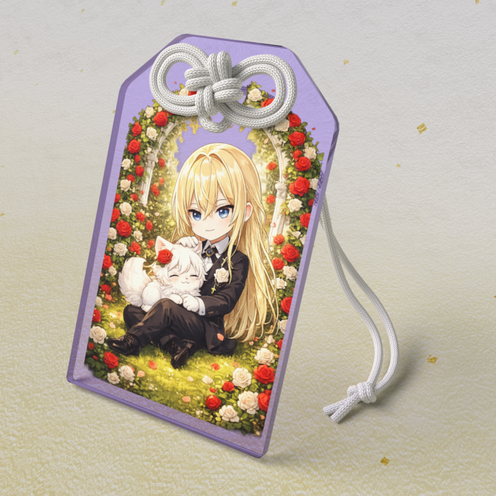 アクリルお守り - 50 × 80mm