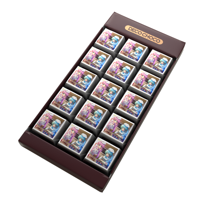 DECOチョコ - 全て同様のデザイン