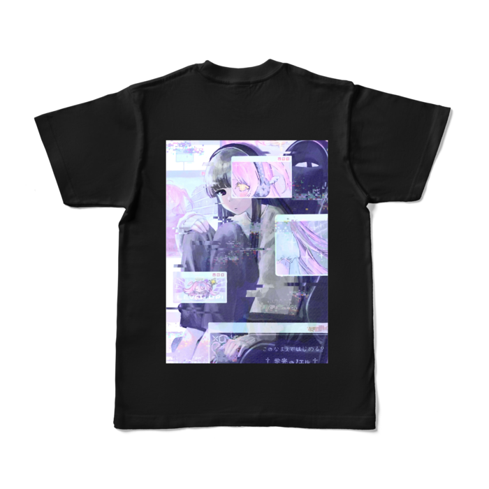 カラーTシャツ - S - ブラック (濃色)