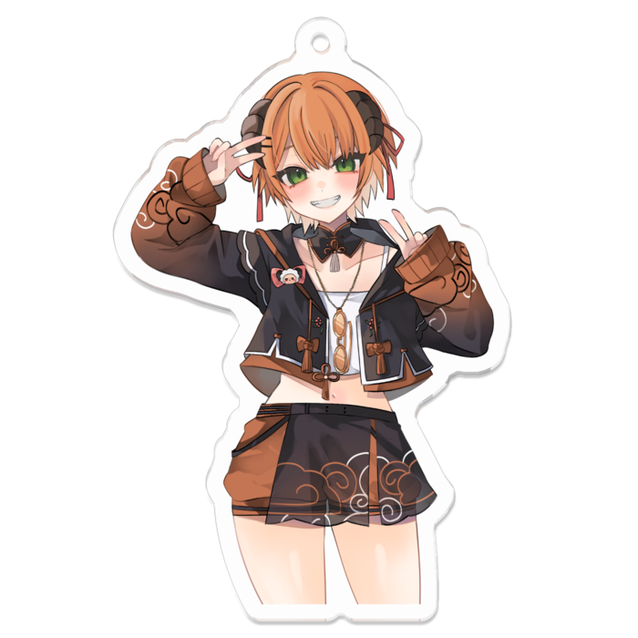 アクリルキーホルダー - 70 x 70 (mm)