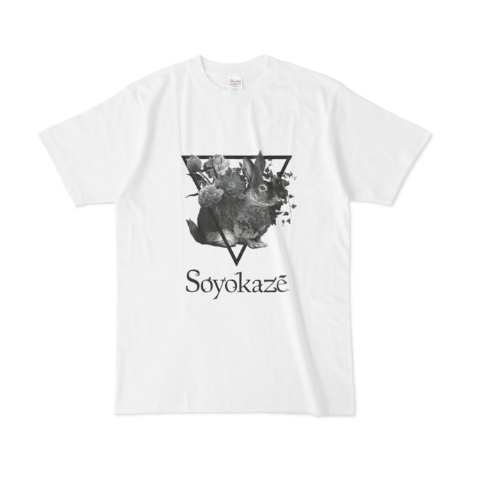 Tシャツ - L - 白(モノトーン)