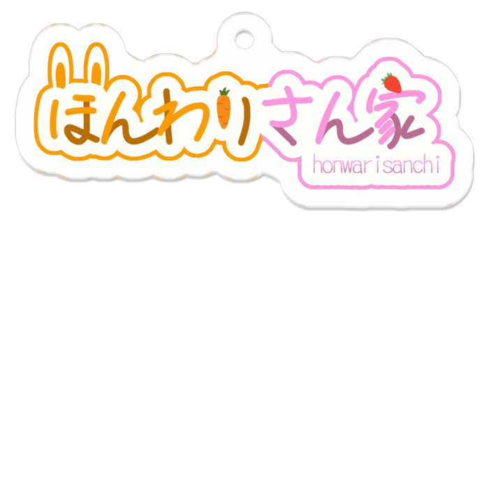 アクリルキーホルダー（コーティング） - 50 x 50 (mm)