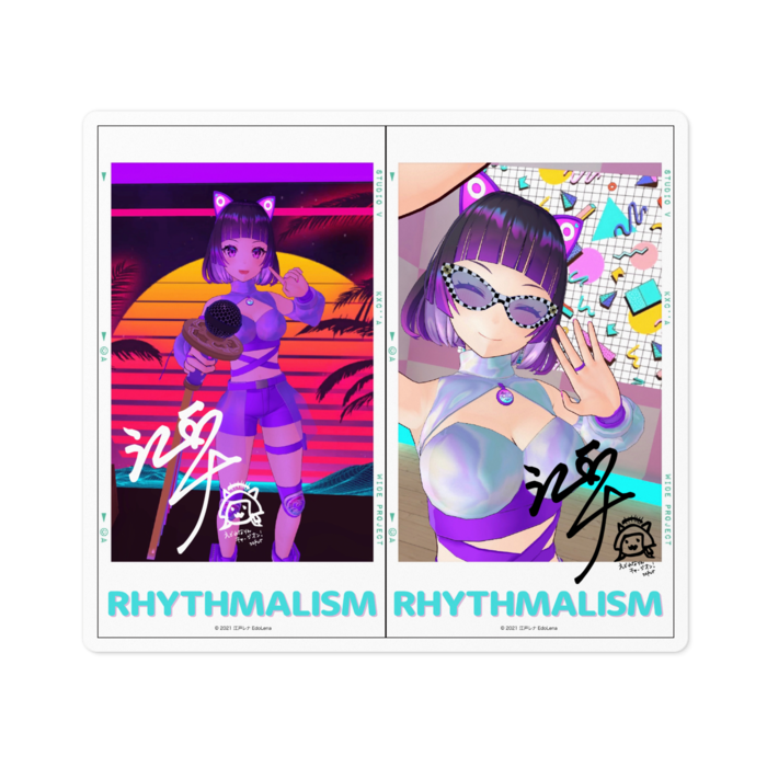 ステッカー - 100 x 100 (mm)