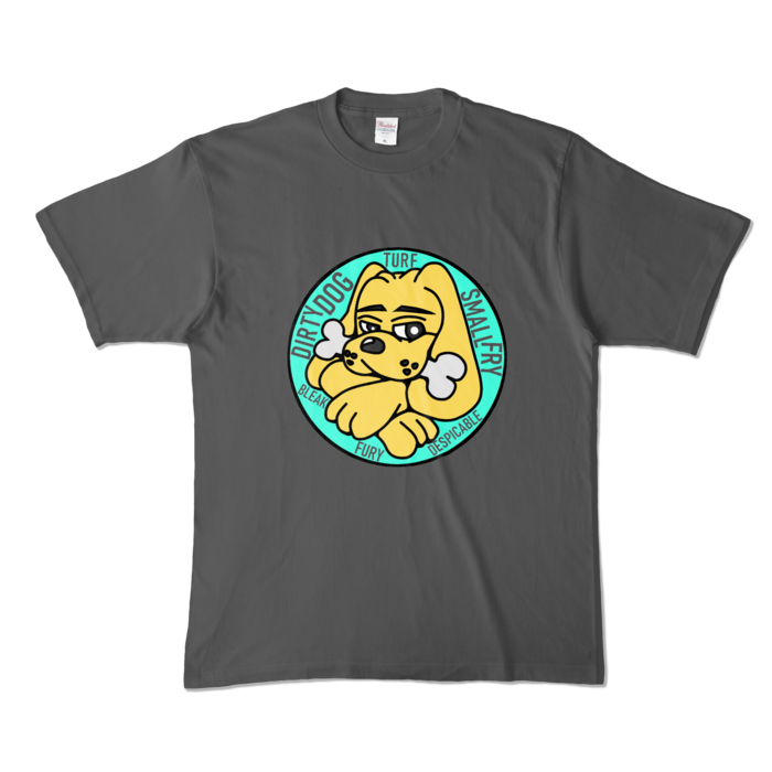 カラーTシャツ - XL - チャコール (濃色)