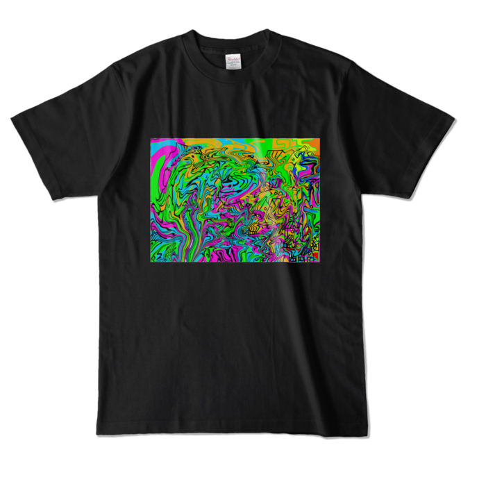 カラーTシャツ - L - ブラック (濃色)