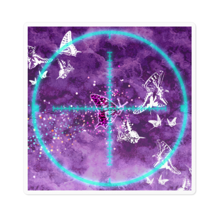 ステッカー - 100 x 100 (mm)