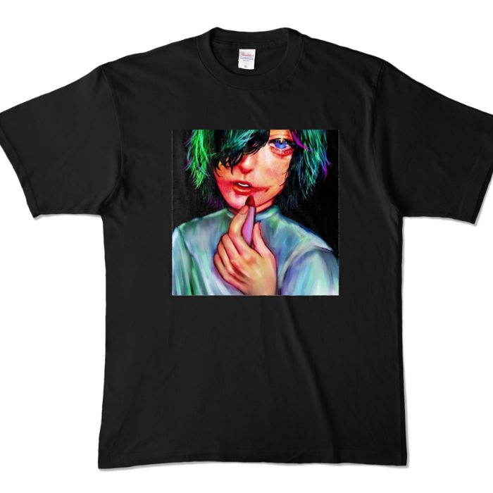 カラーTシャツ - XL - ブラック (濃色)(1)