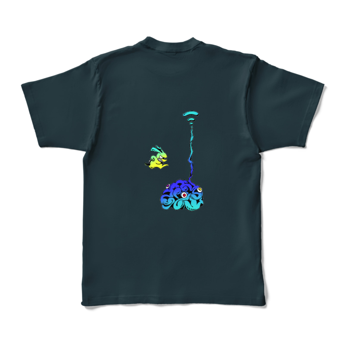 カラーTシャツ - XL - デニム (濃色)