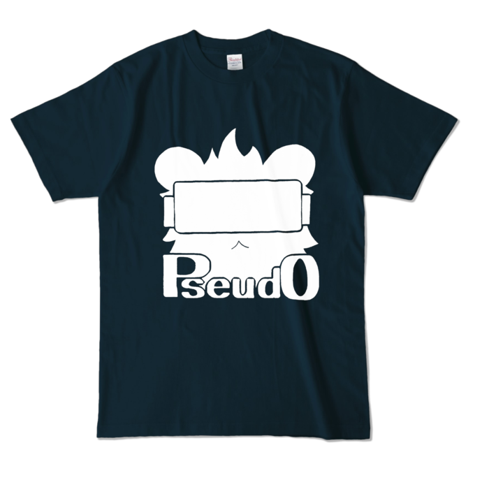 ぎにTシャツL -紺