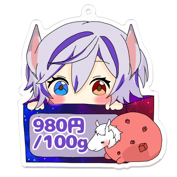 アクリルキーホルダー - 70 x 70 (mm)